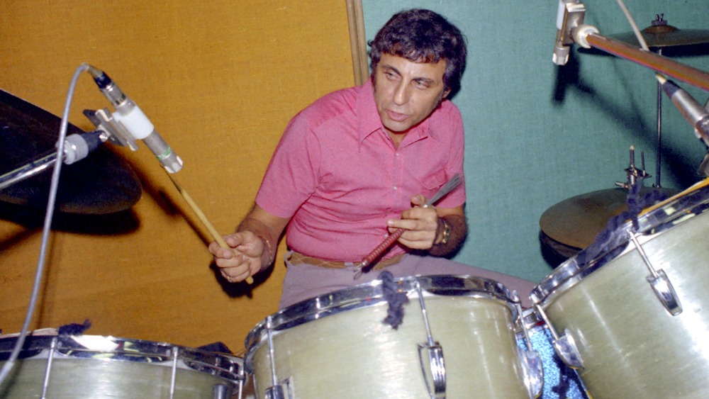 Hal Blaine playing the drums