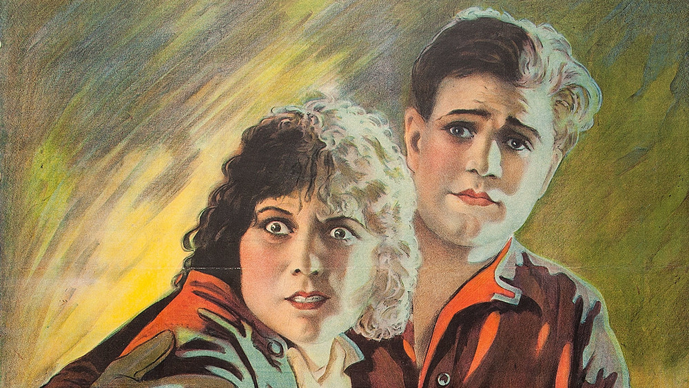 Poster for the American western film serial Lightning Bryce (1919) with Jack Hoxie and Ann Little.