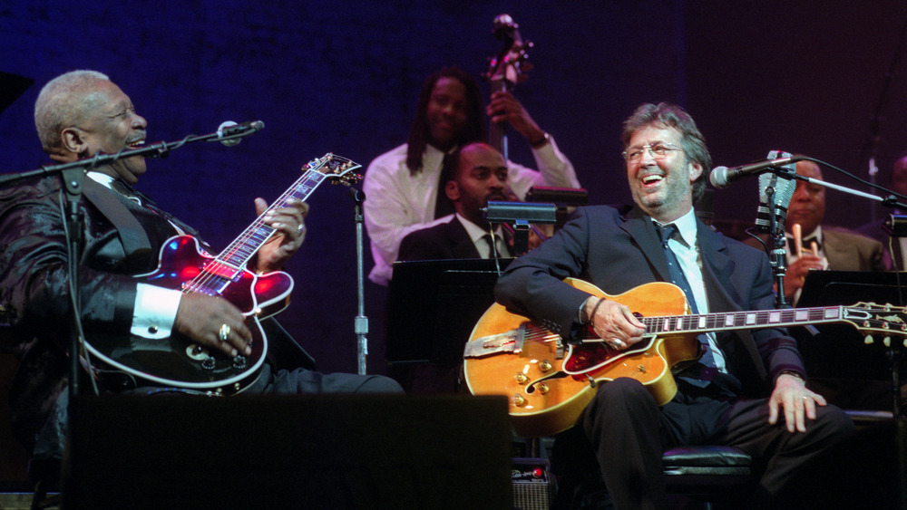 BB King and Eric Clapton 