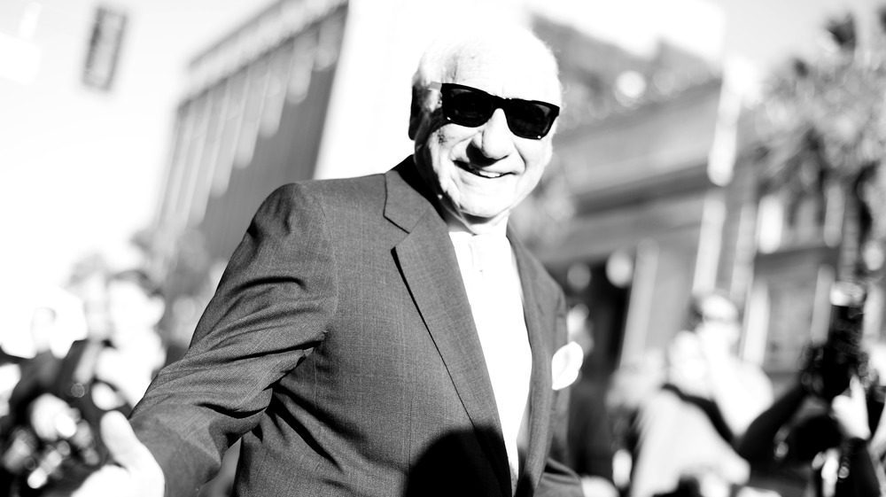 Mel Brooks wearing sunglasses 