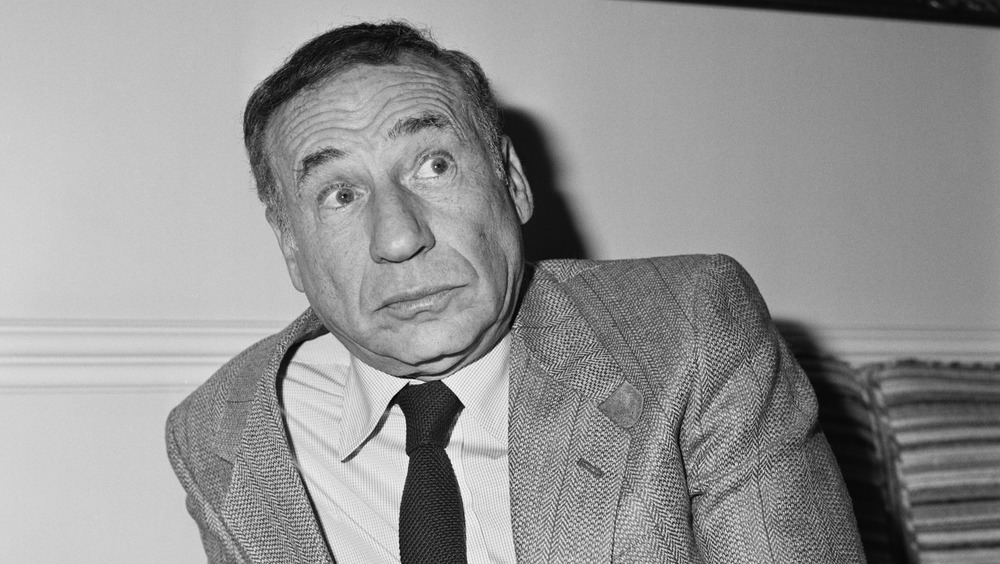 Mel Brooks looking surprised