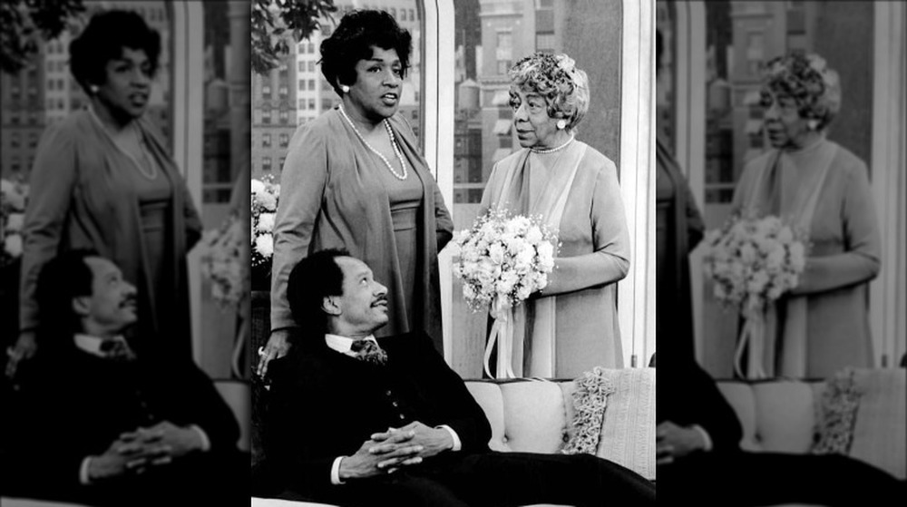 Sherman Hemsley, Isabel Sanford, and Zara Cully on 'The Jeffersons'