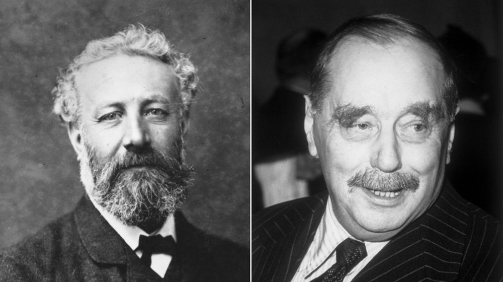 Jules Verne and H.G. Wells