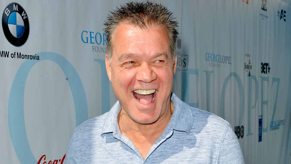 Eddie Van Halen smiling, 2017