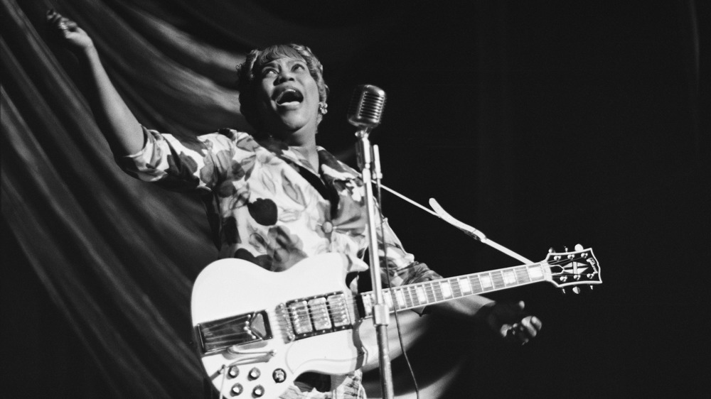 Sister Rosetta Tharpe in performance