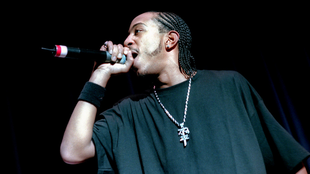 Ludacris performing 