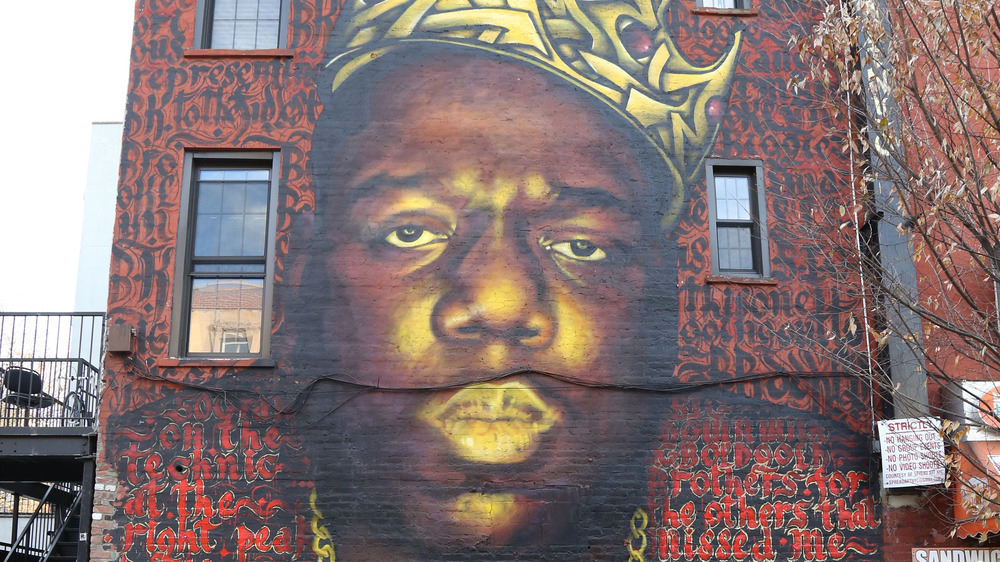 Biggie mural in Brooklyn