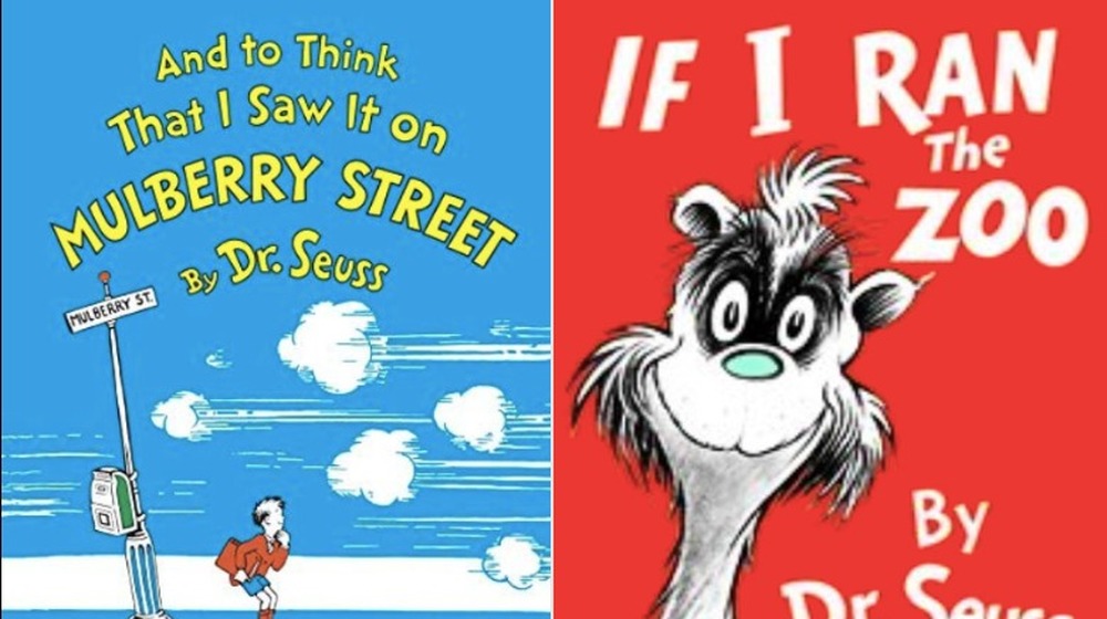 Dr. Seuss book covers