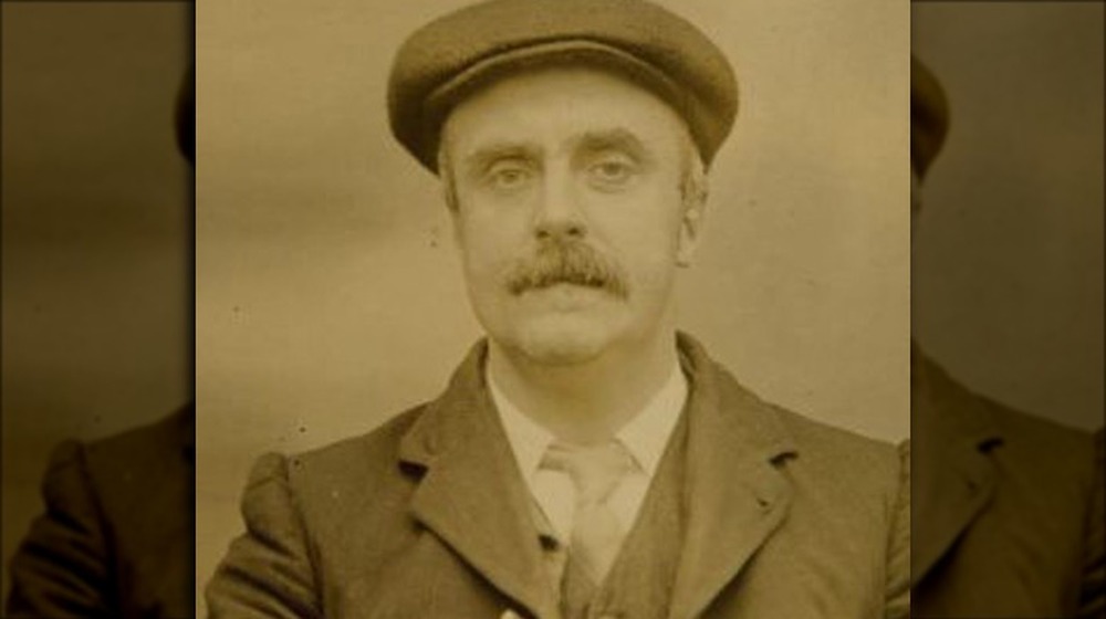 Mugshot of Peaky Blinder Thomas Gilbert