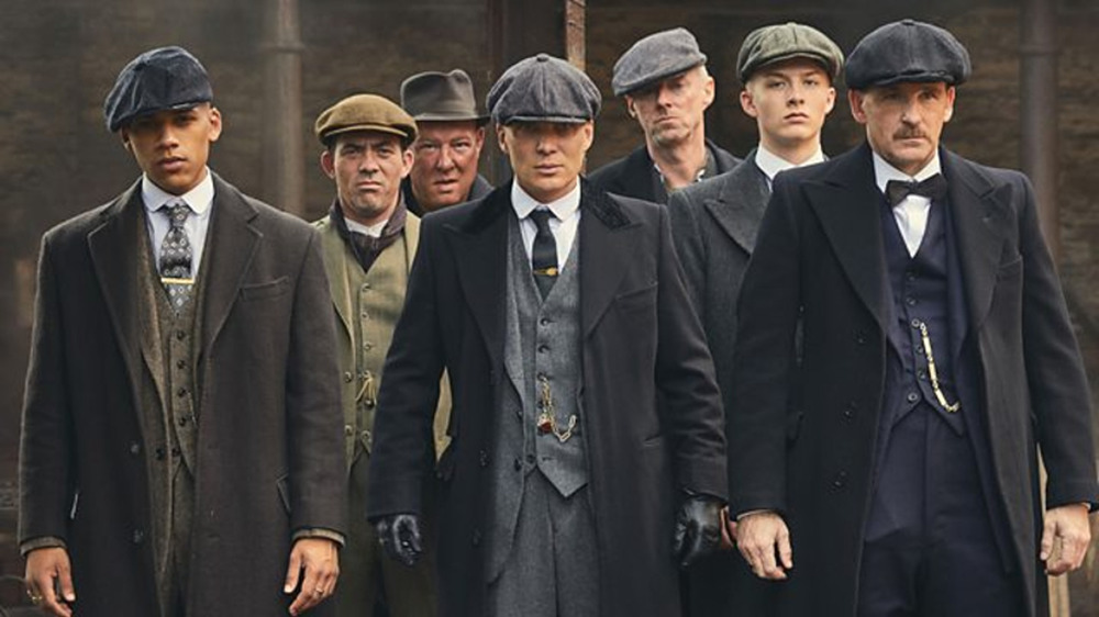 Peaky Blinders in a confrontation