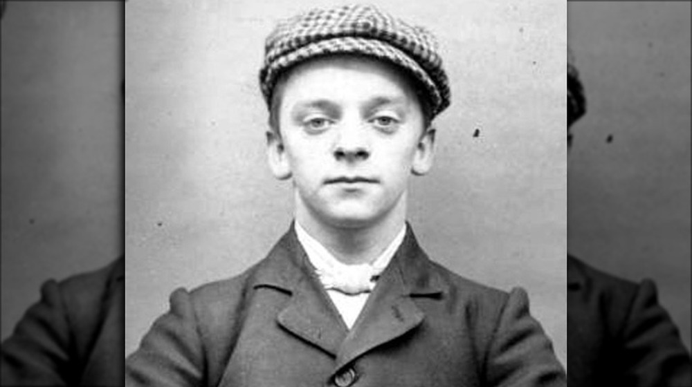 Mugshot of Peaky Blinder Harry Fowles 