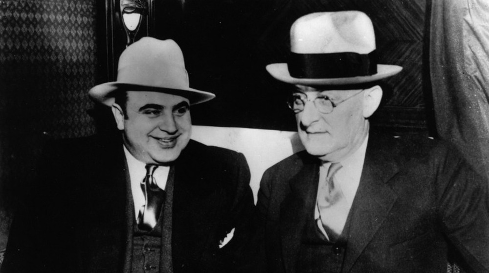 al capone and US marshal laubenheimer