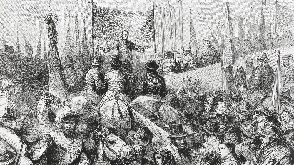 Land League demonstration 1880