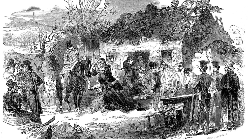 Eviction of Irish family