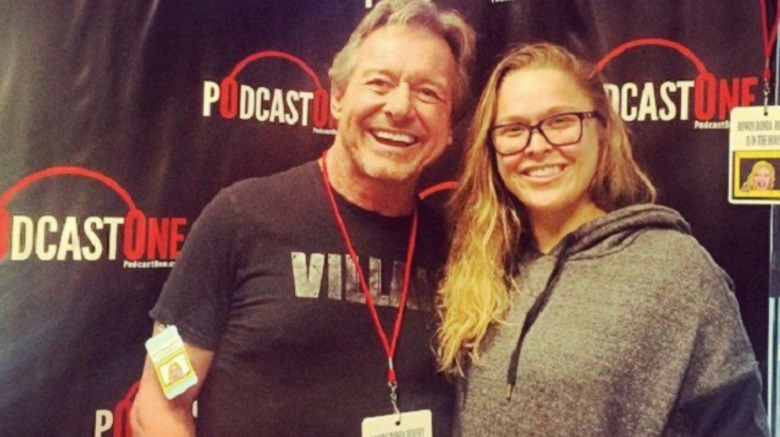 Roddy Piper and Ronda Rousey