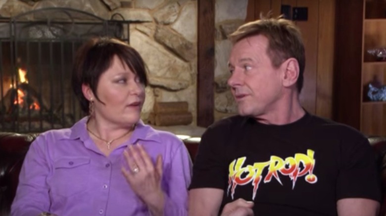 Roddy Piper and wife Kitty Toombs