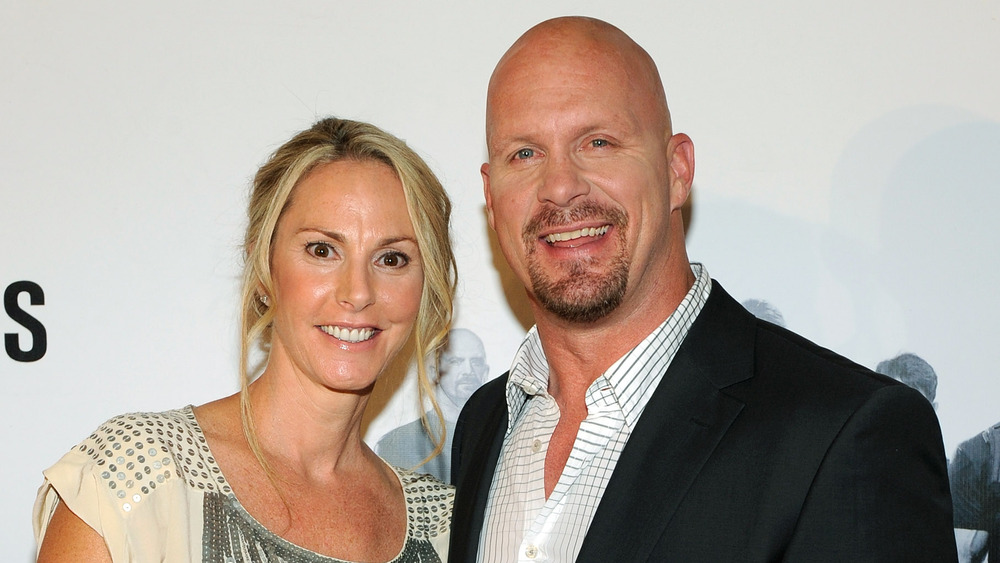 Kristin and Steve Austin 