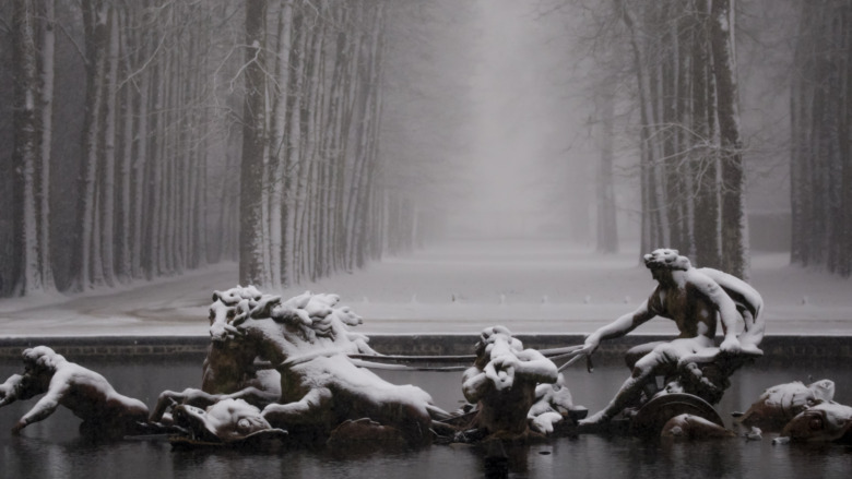 versailles frozen pond