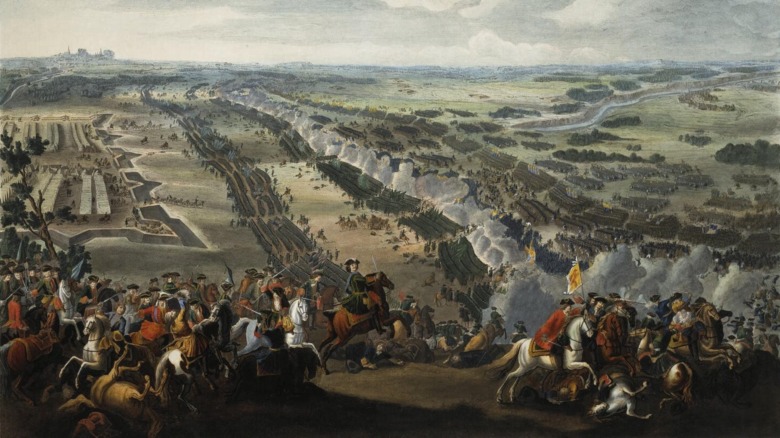 Battle of Poltava painting martin