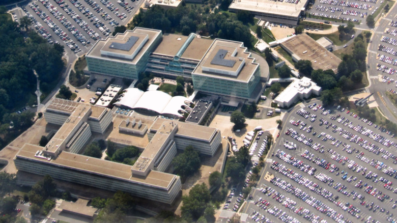 CIA headquarters from above