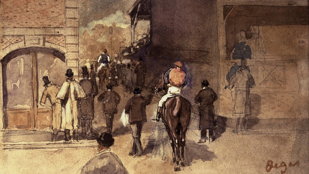 degas sketch stolen artwork