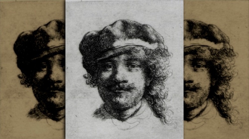rembrandt self-portrait stolen artwork