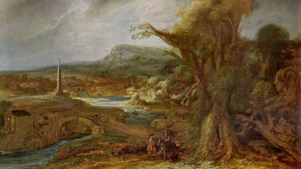 rembrandt stolen landscape