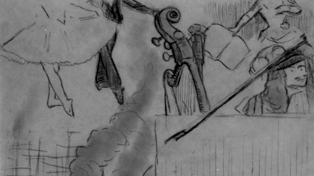 degas sketch stolen artwork