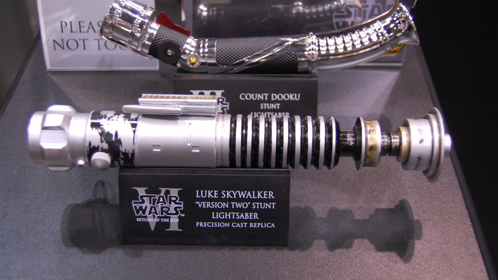 Display of Luke Skywalker 