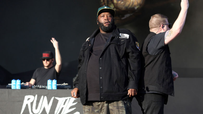 Trackstar DJing with Run the Jewels