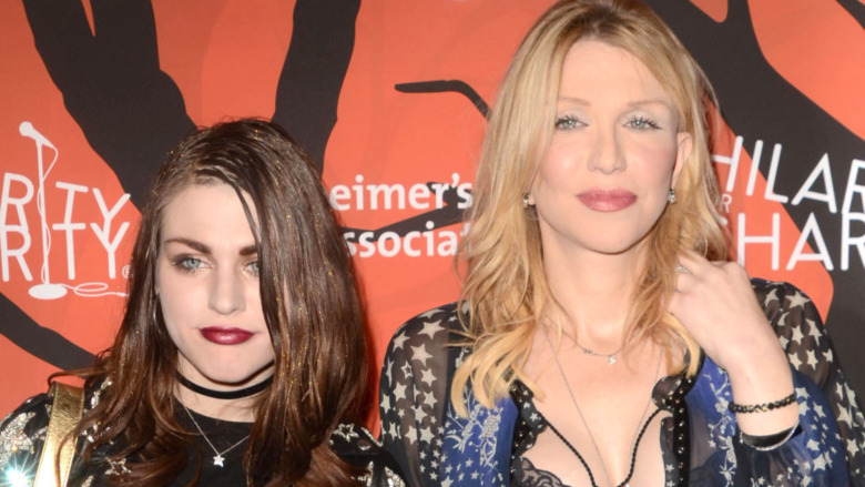 Courtney Love and Frances Bean