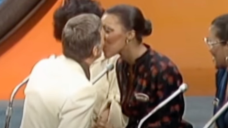 Richard Dawson kissing