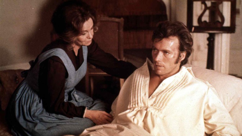 Geraldine Page and Clint Eastwood in The Beguiled