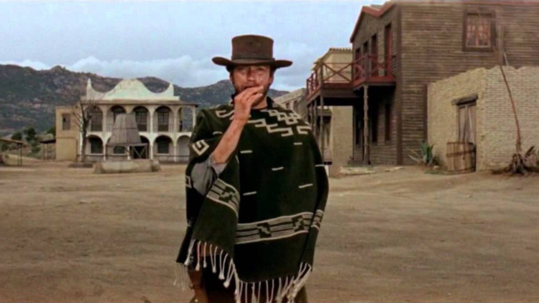 Clint Eastwood in A Fistful of Dollars