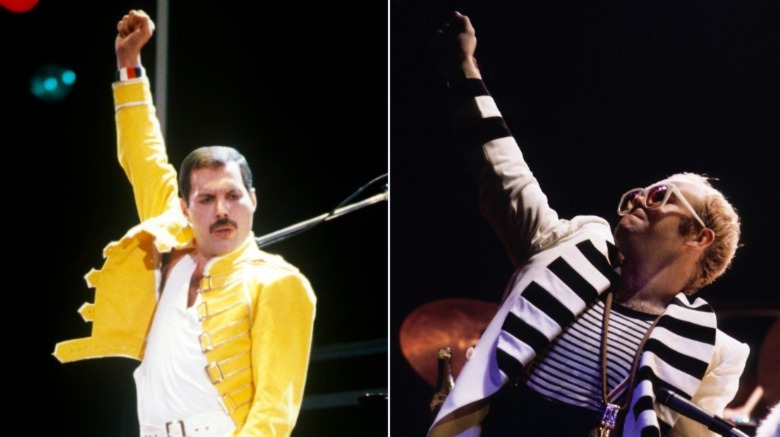 Freddie Mercury, Elton John 
