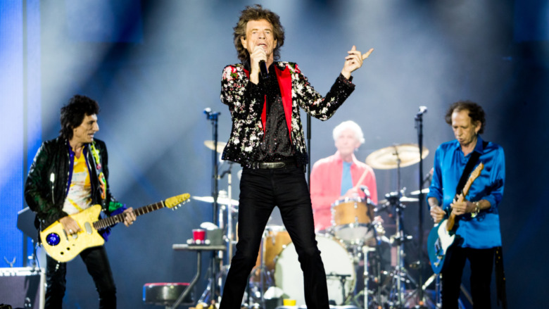 Rolling Stones performing