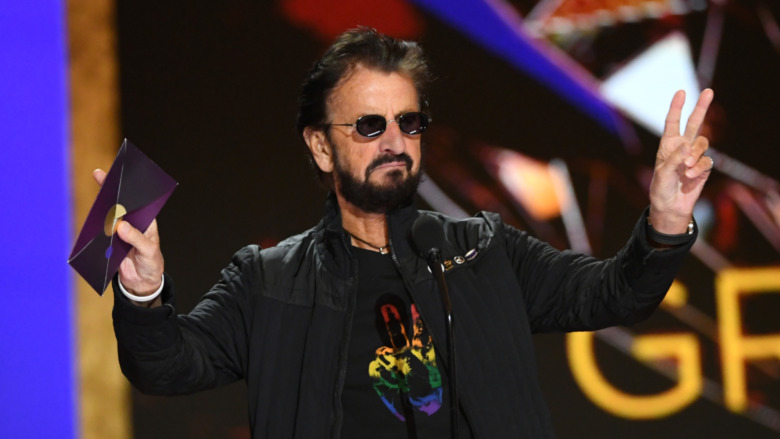 Ringo Starr onstage 2021 Grammy Awards