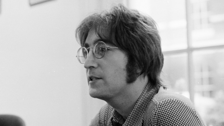 John Lennon singing