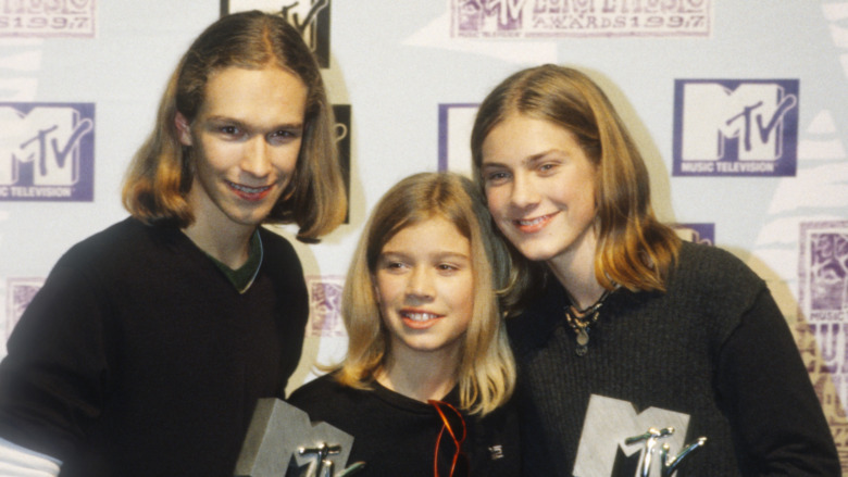 Hanson at 1997 VMAs