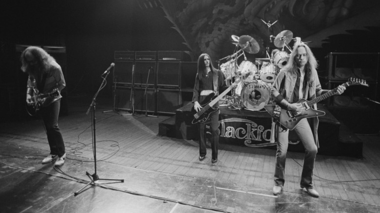 Blackfoot performing on stage