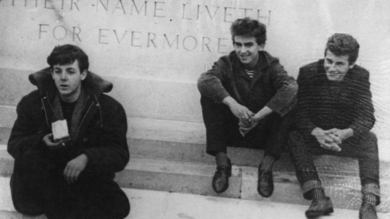 McCartney, Harrison, and Pete Best