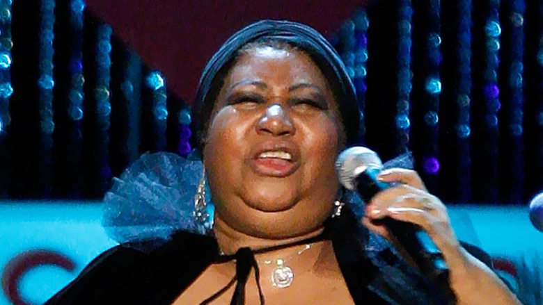 Aretha Franklin singing