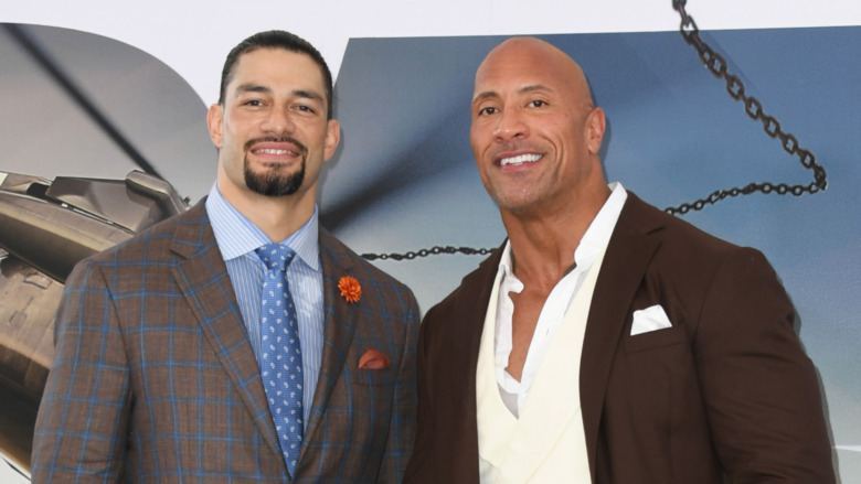 Roman Reigns and the Rock