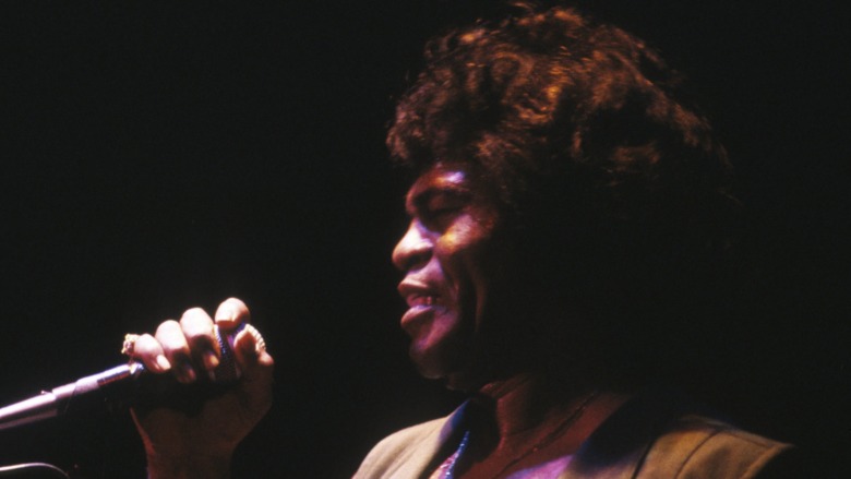 James Brown singing