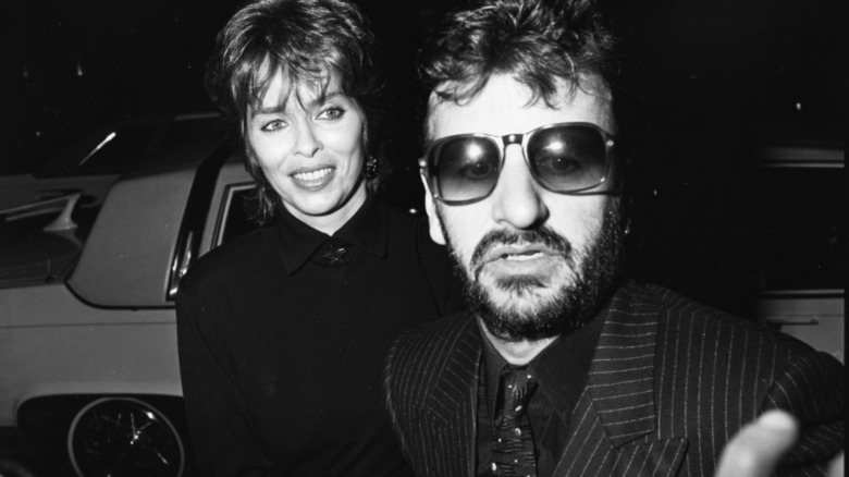 Ringo Starr and his wife Barbara Bach