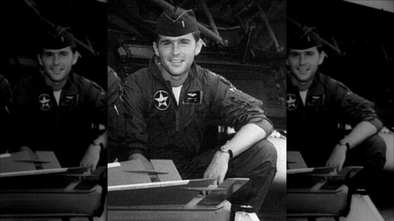 George W. Bush in Texas Army National Guard circa 1970