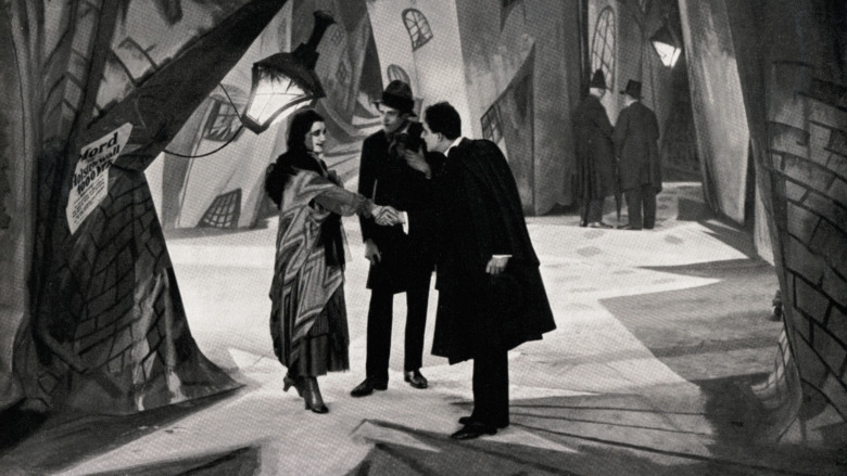 scene featuring Expressionist design 