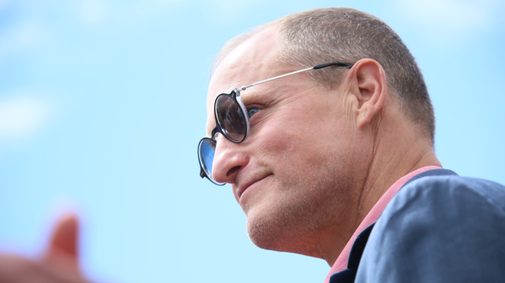 Woody Harrelson wearing sunglasses