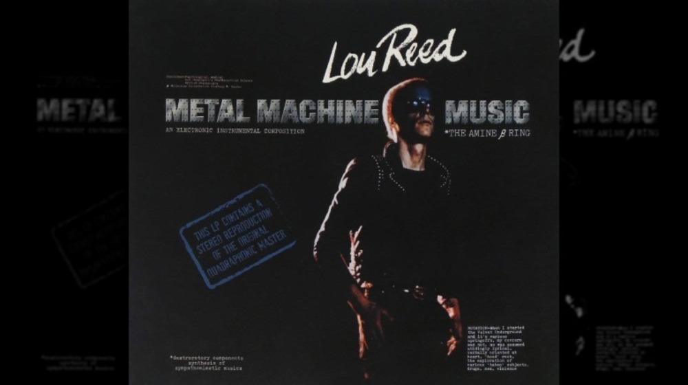 Lou Reed, 'Metal Machine Music' album cover
