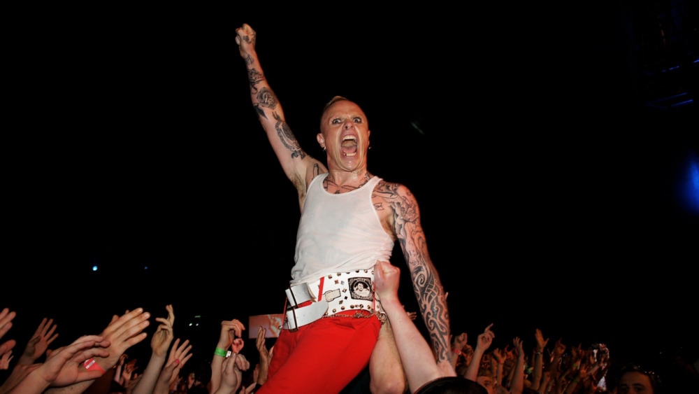 Keith Flint on stage